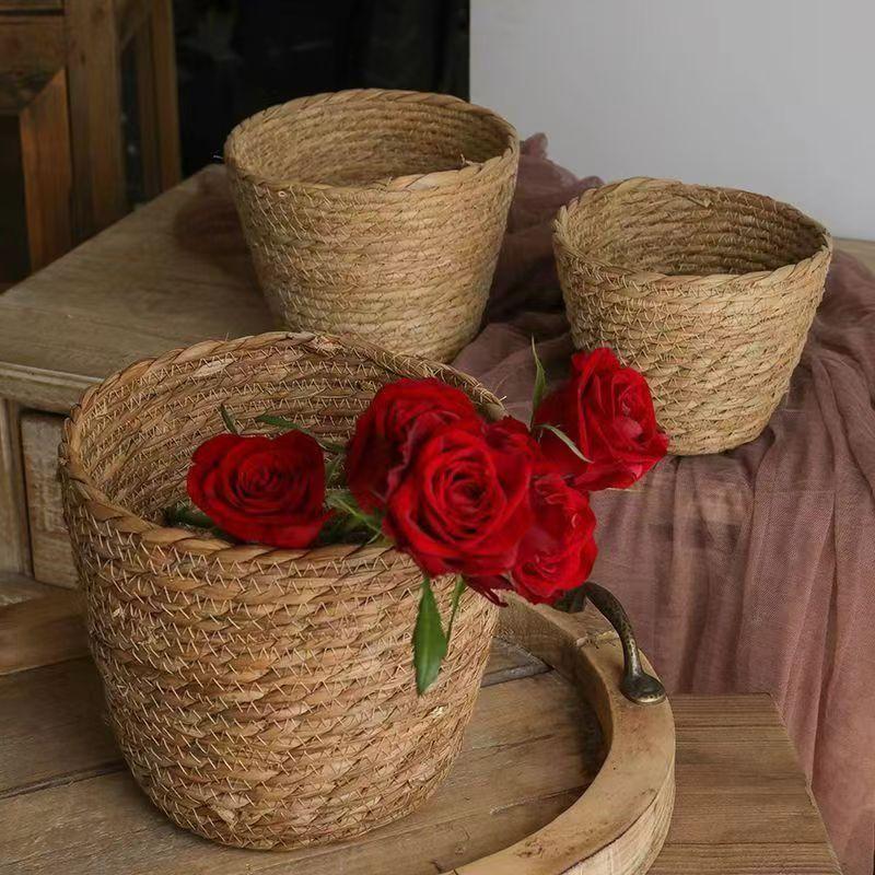سلة زهور من الروطان، وعاء نبات - مراجعة Rattan Plant Basket وسعره