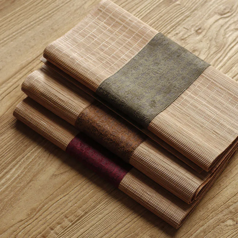 حصيرة شاي من قماش الخيزران، مف - مراجعة Linen Table Runner وسعره