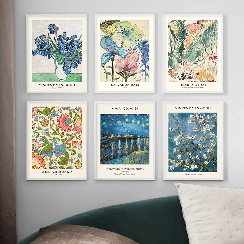 فان جوخ ستار زهرية سلسلة جدار  - مراجعة Home Decor Za وسعره