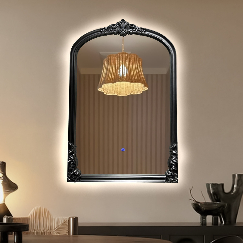 مرآة حمام أوروبية عتيقة الطراز - مراجعة Bamboo Photo Frame وسعره