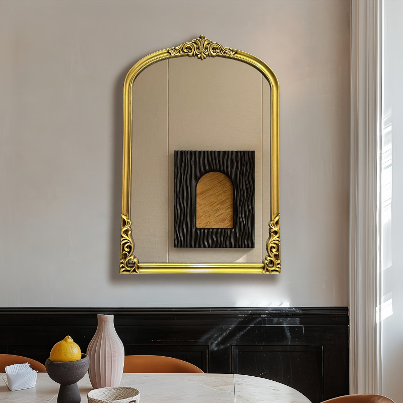 مرآة حمام أوروبية عتيقة الطراز - مراجعة Bamboo Photo Frame وسعره