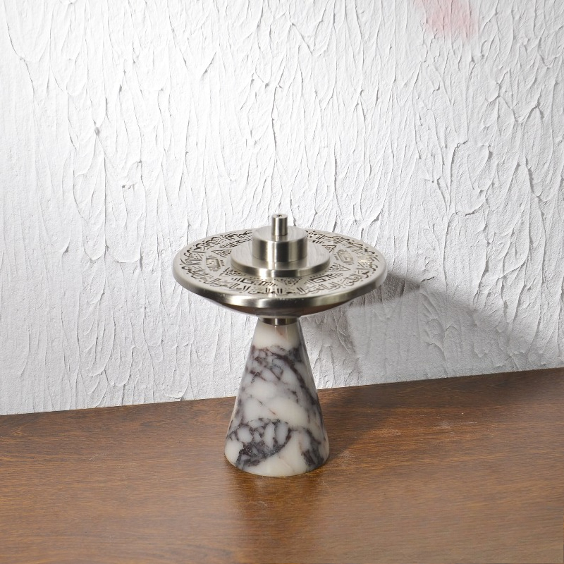 مبخرة بخور من الرخام الطبيعي،  - مراجعة Home Decor Magazine وسعره