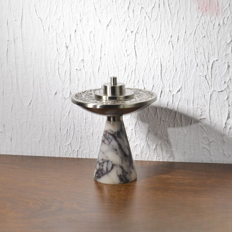 مبخرة بخور من الرخام الطبيعي،  - مراجعة Home Decor Magazine وسعره