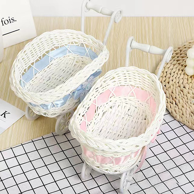 1 قطعة عربة أطفال عربة أطفال ز - مراجعة Rattan Plant Basket وسعره